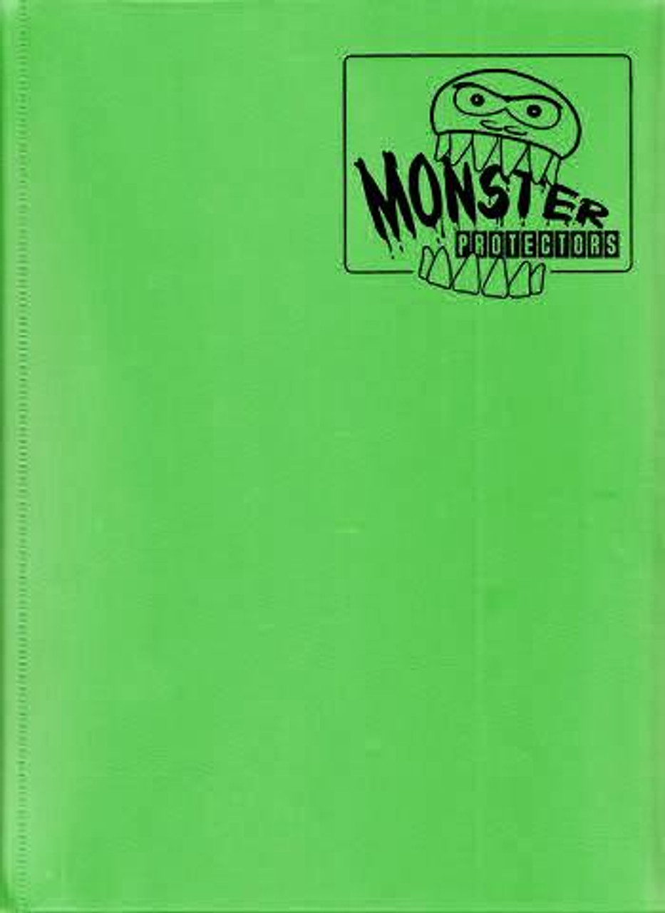 Card Supplies Matte Green 9 Pocket Binder Monster Protectors Toywiz - okamisan anime girl shirt roblox