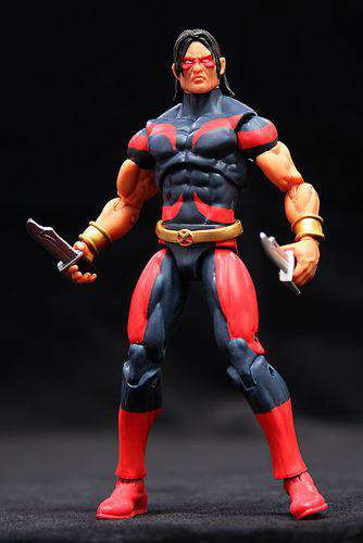 Marvel Universe Series 6 Warpath 3.75 Action Figure 3 Blue Red Hasbro