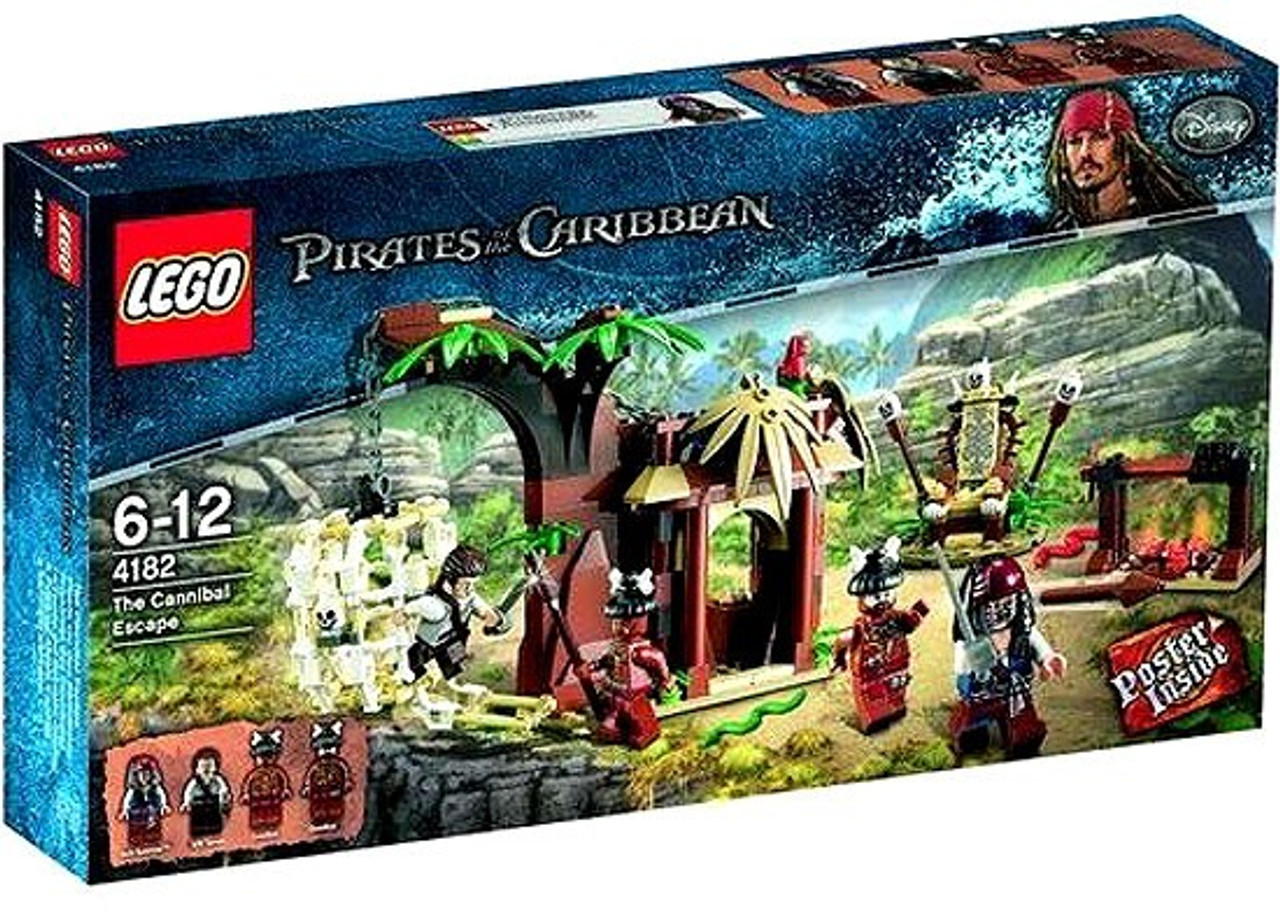 lego pirates of the caribbean cannibal escape