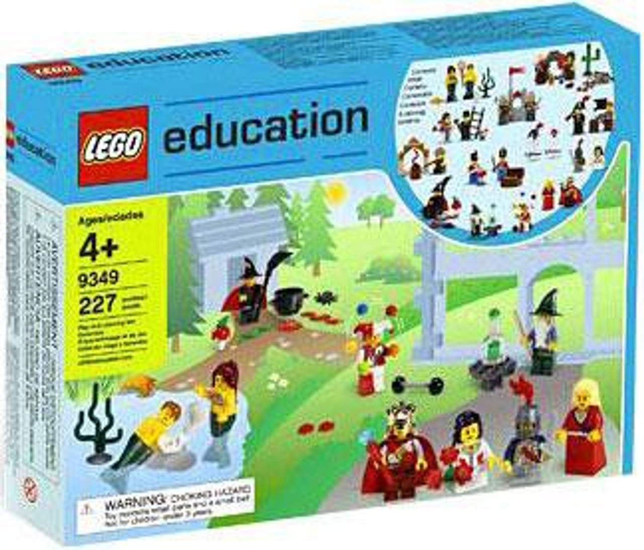 lego education fairytale and historic minifigures set