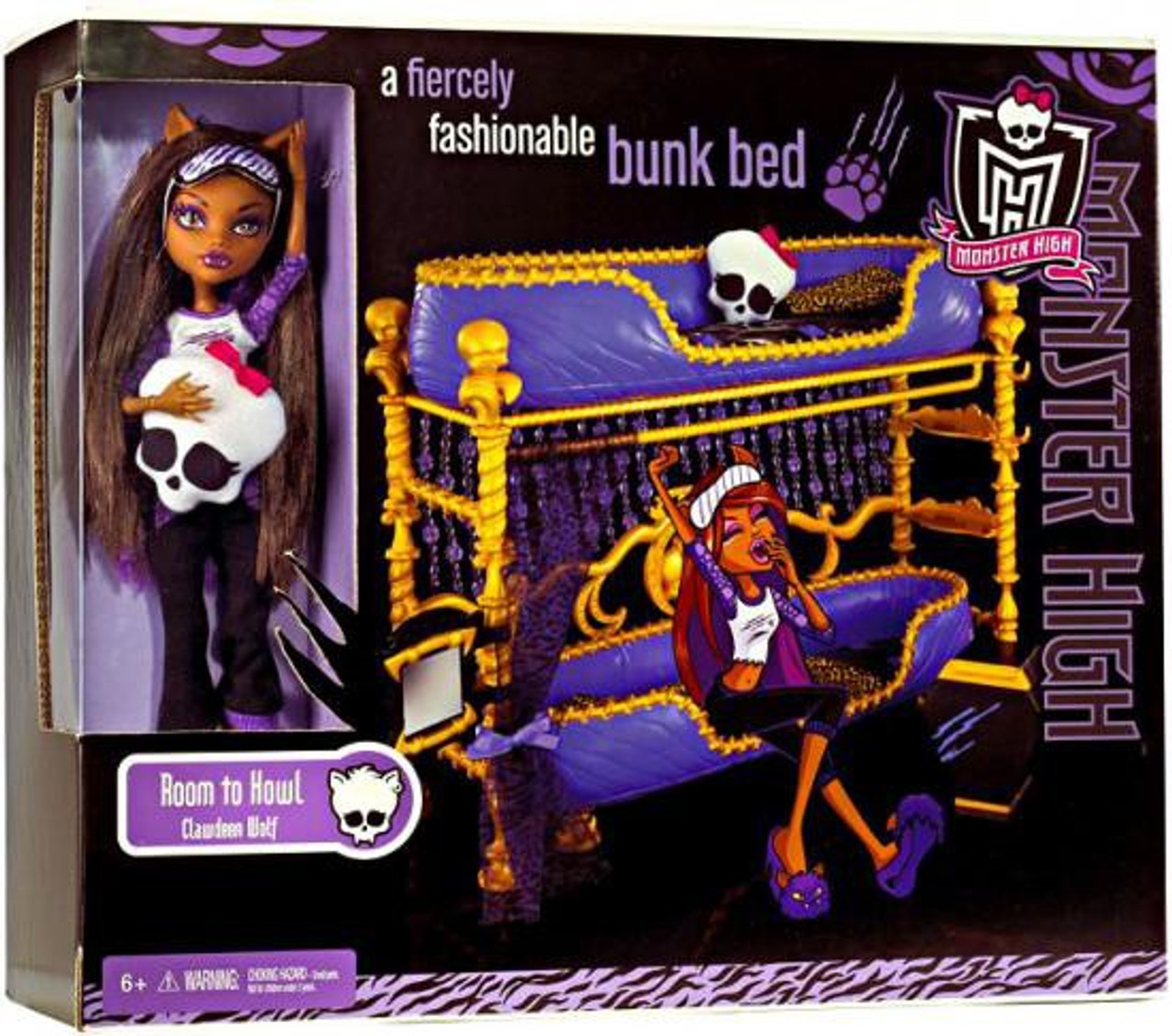 clawdeen wolf bed