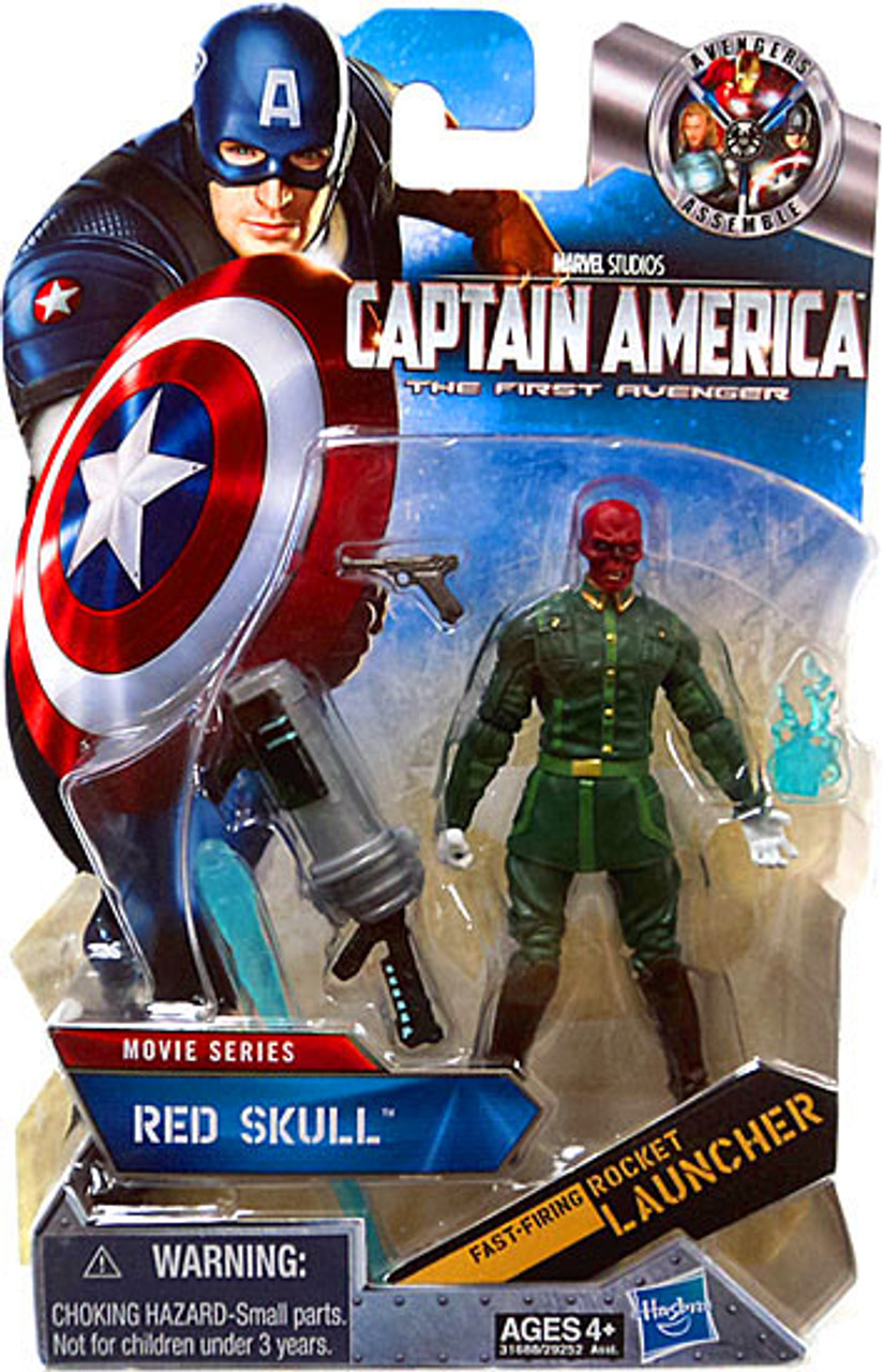 red skull action figure