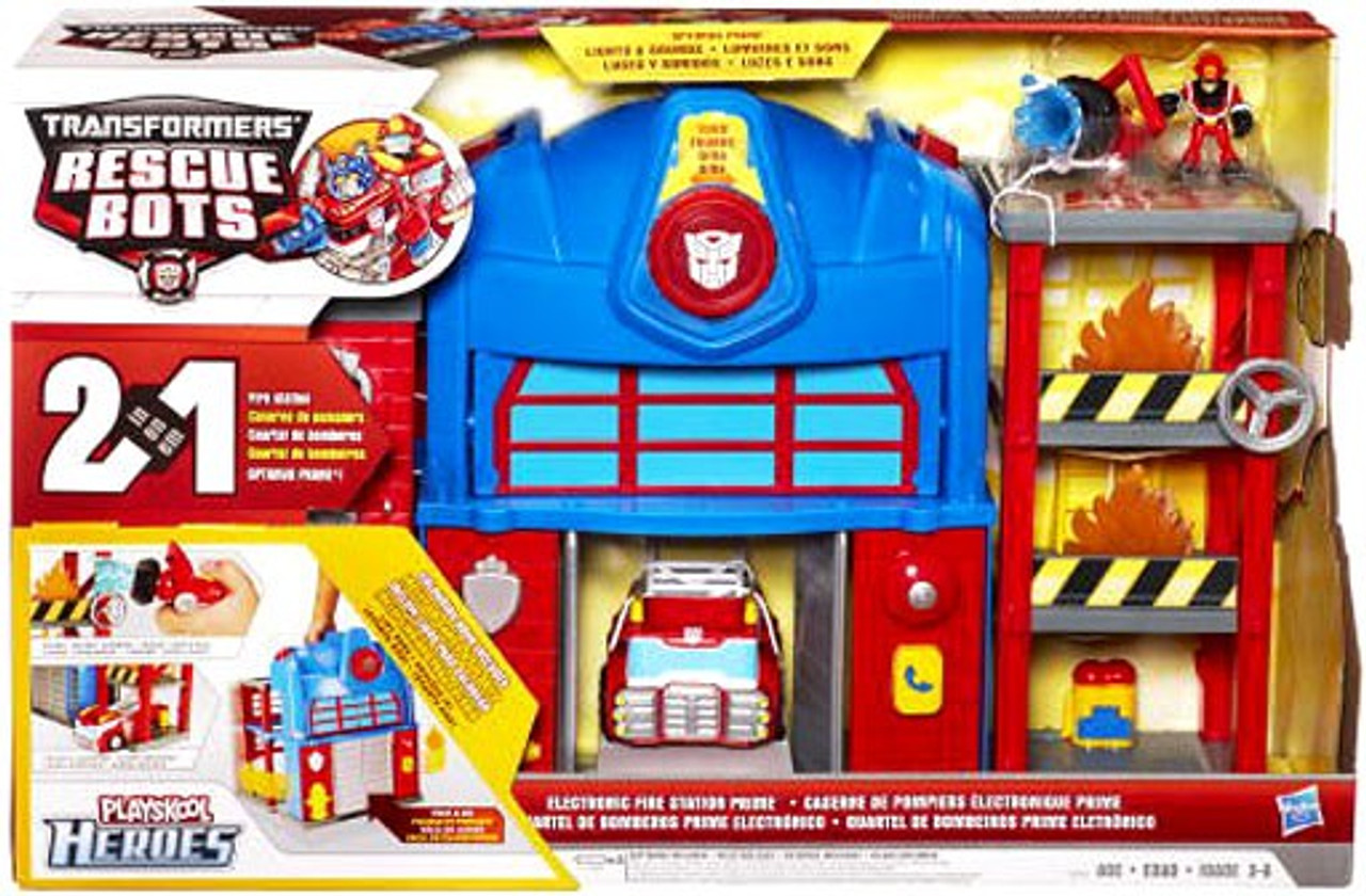 transformers rescue bots firehouse