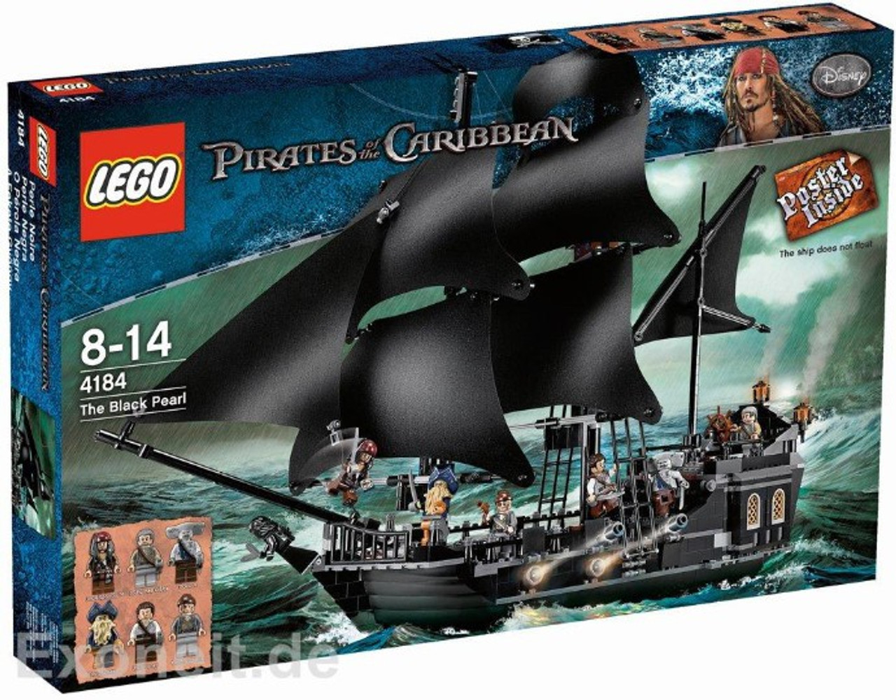 lego pirates of the caribbean ship sets