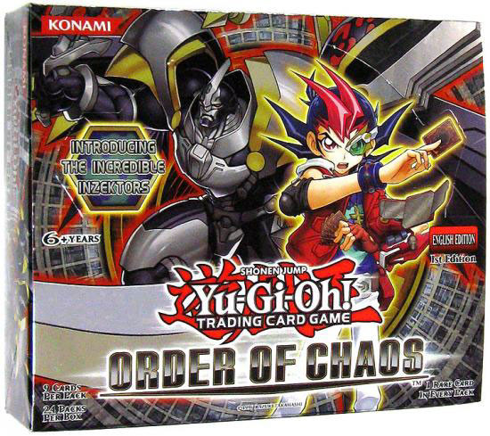 YuGiOh Order of Chaos Booster Box 24 Packs Konami - ToyWiz