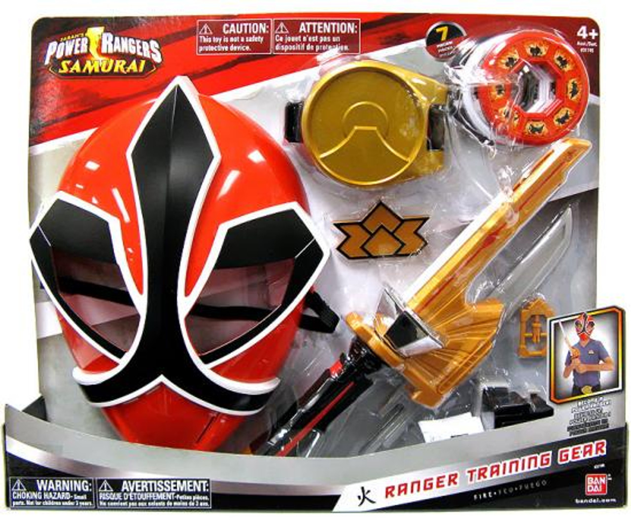 Power Rangers Samurai Ranger Training Gear Roleplay Toy