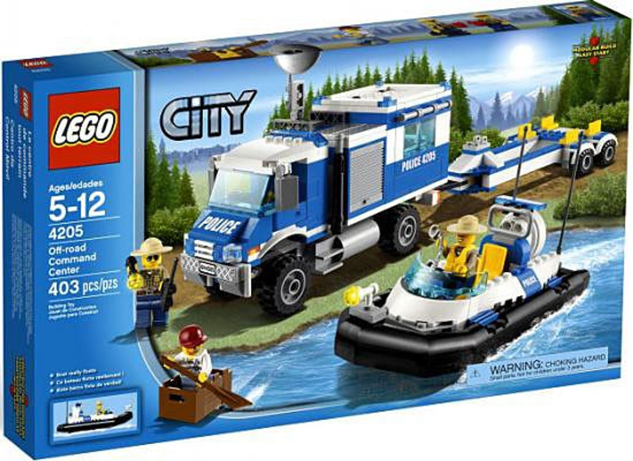 lego police command truck