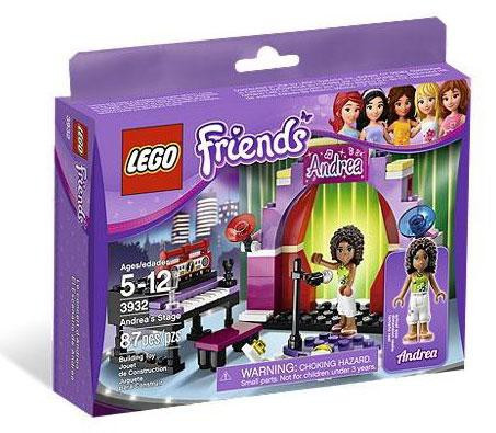 lego friends stage set