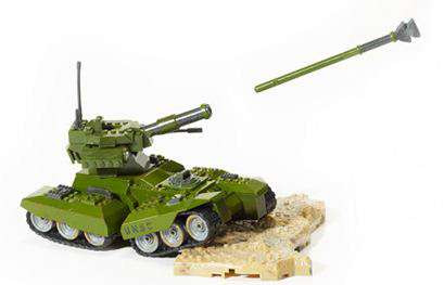 Mega Bloks Halo Wars – UNSC Scorpion 96807 – Set De Construction D'occasion