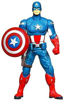 Marvel Avengers Mighty Battlers Shield Spinning Captain America Action