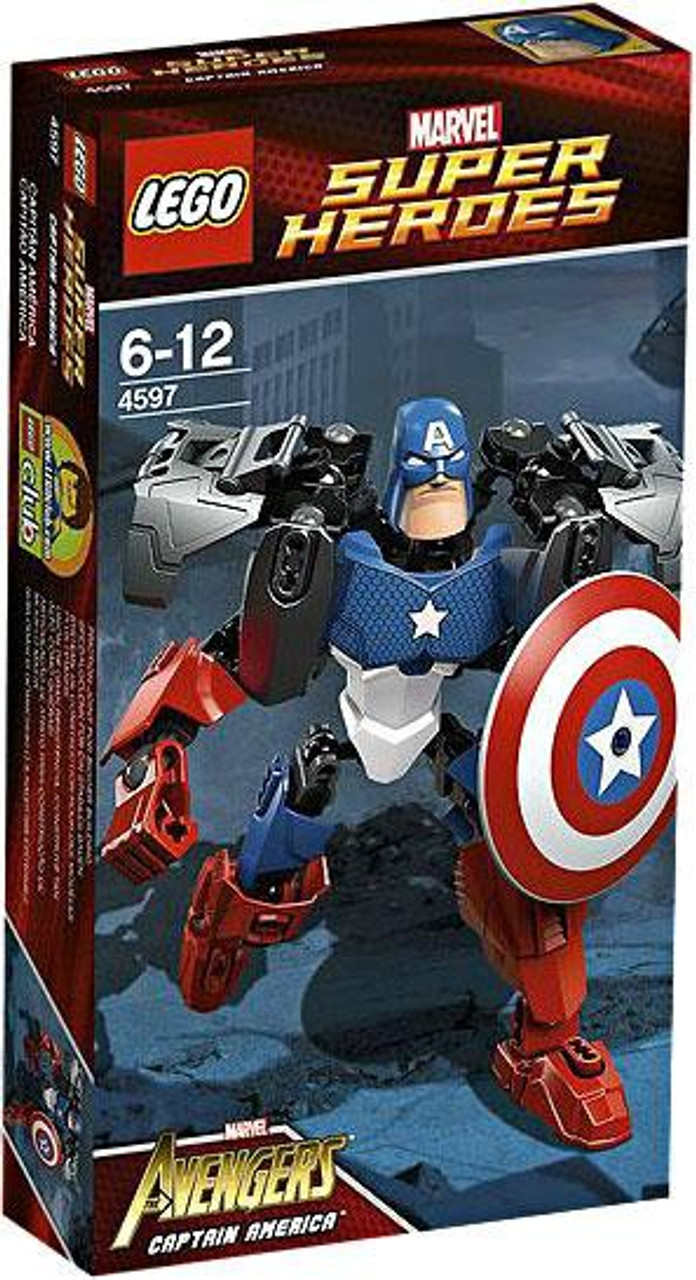 lego superheroes captain america