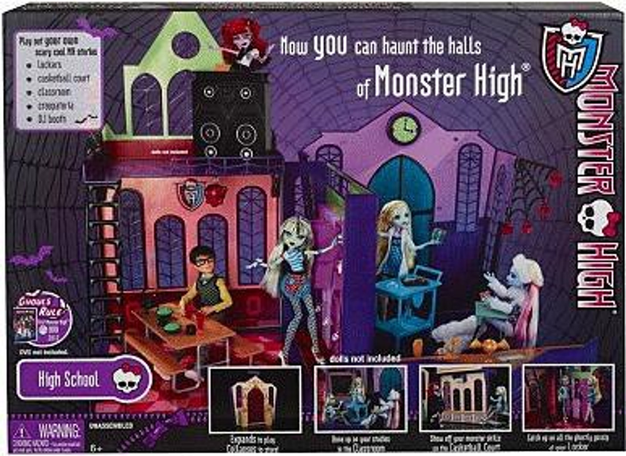 Monster High Ghouls Rule High School 10 5 Doll Playset Mattel Toys