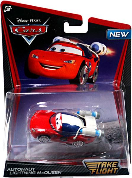 Disney Pixar Cars Take Flight Autonaut Lightning Mcqueen 155 Diecast Car Mattel Toys Toywiz