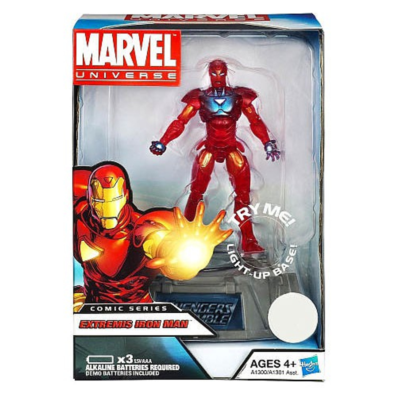marvel universe iron man figure