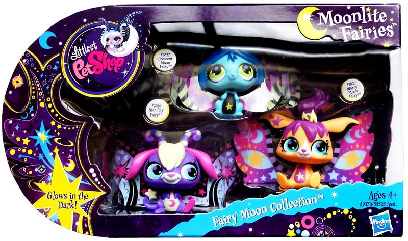 littlest pet shop moonlite fairies