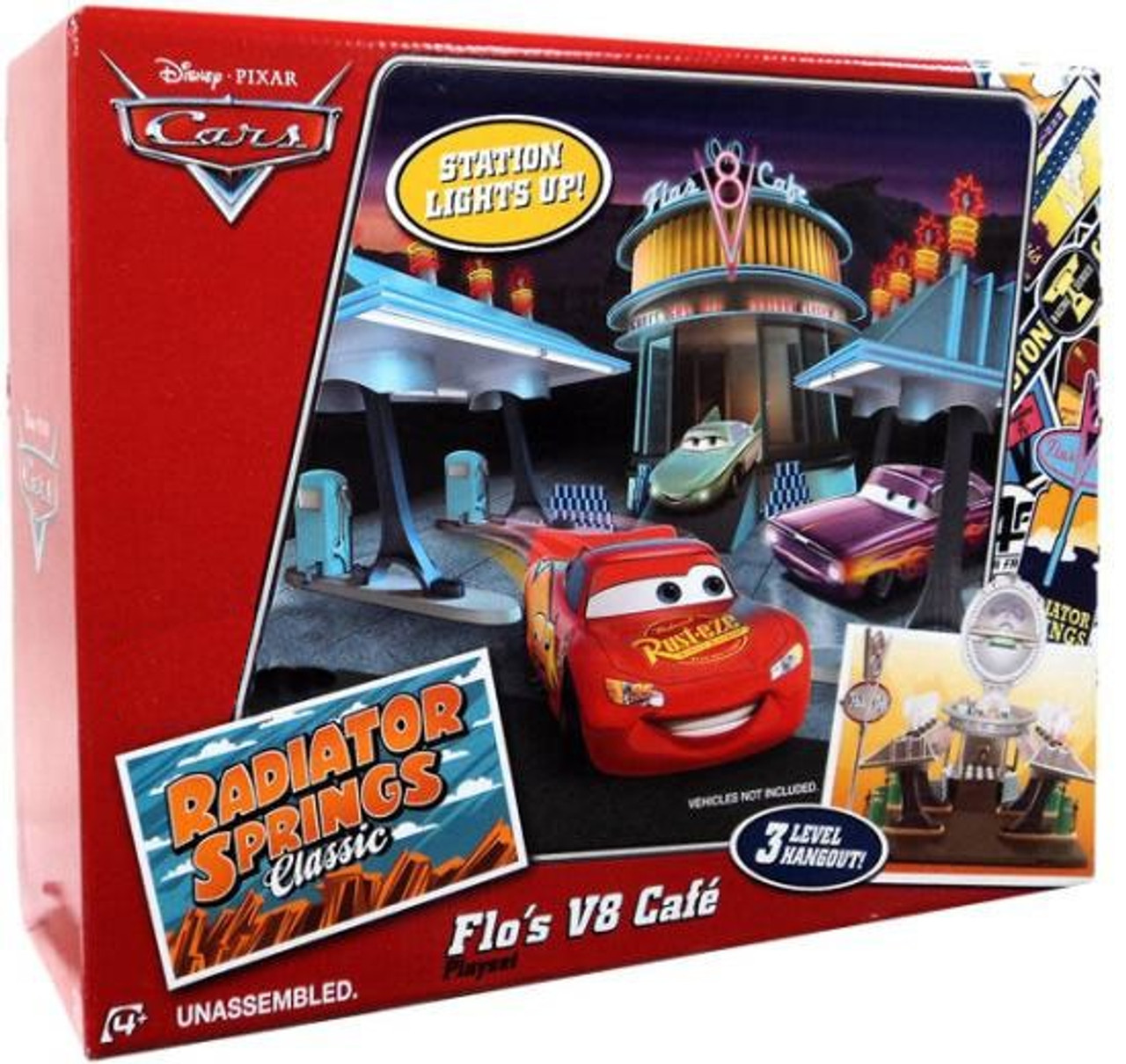 disney cars flo's v8 cafe