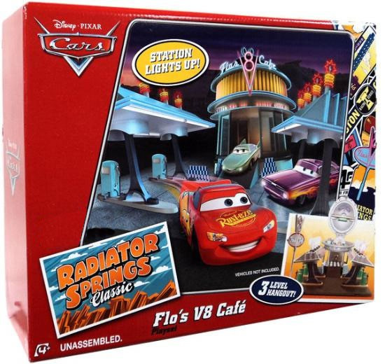 Disney Pixar Cars Radiator Springs Classic Flos V8 Cafe Exclusive 155 Playset Mattel Toys Toywiz