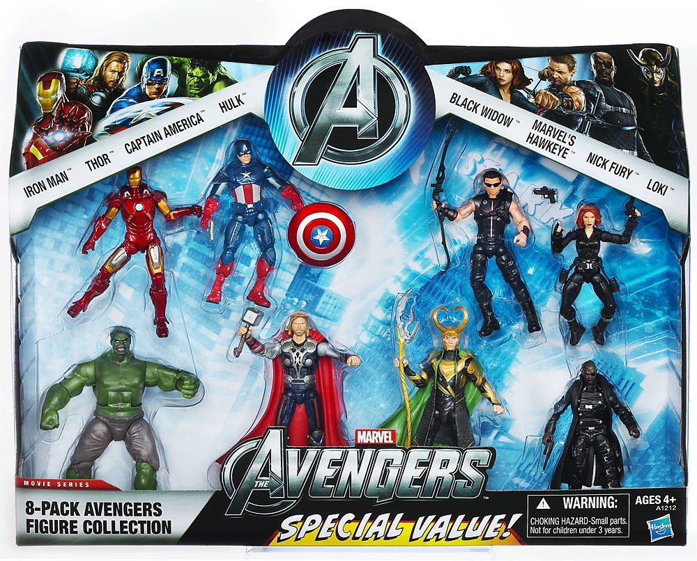 Marvel Avengers Avengers Collection Exclusive Action Figure 8-Pack