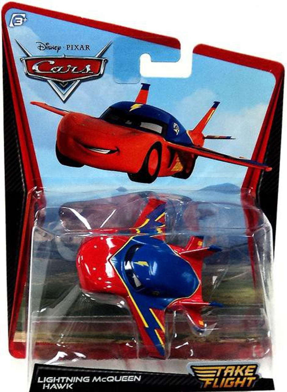 Disney Pixar Cars Take Flight Lightning McQueen Hawk 155 Diecast