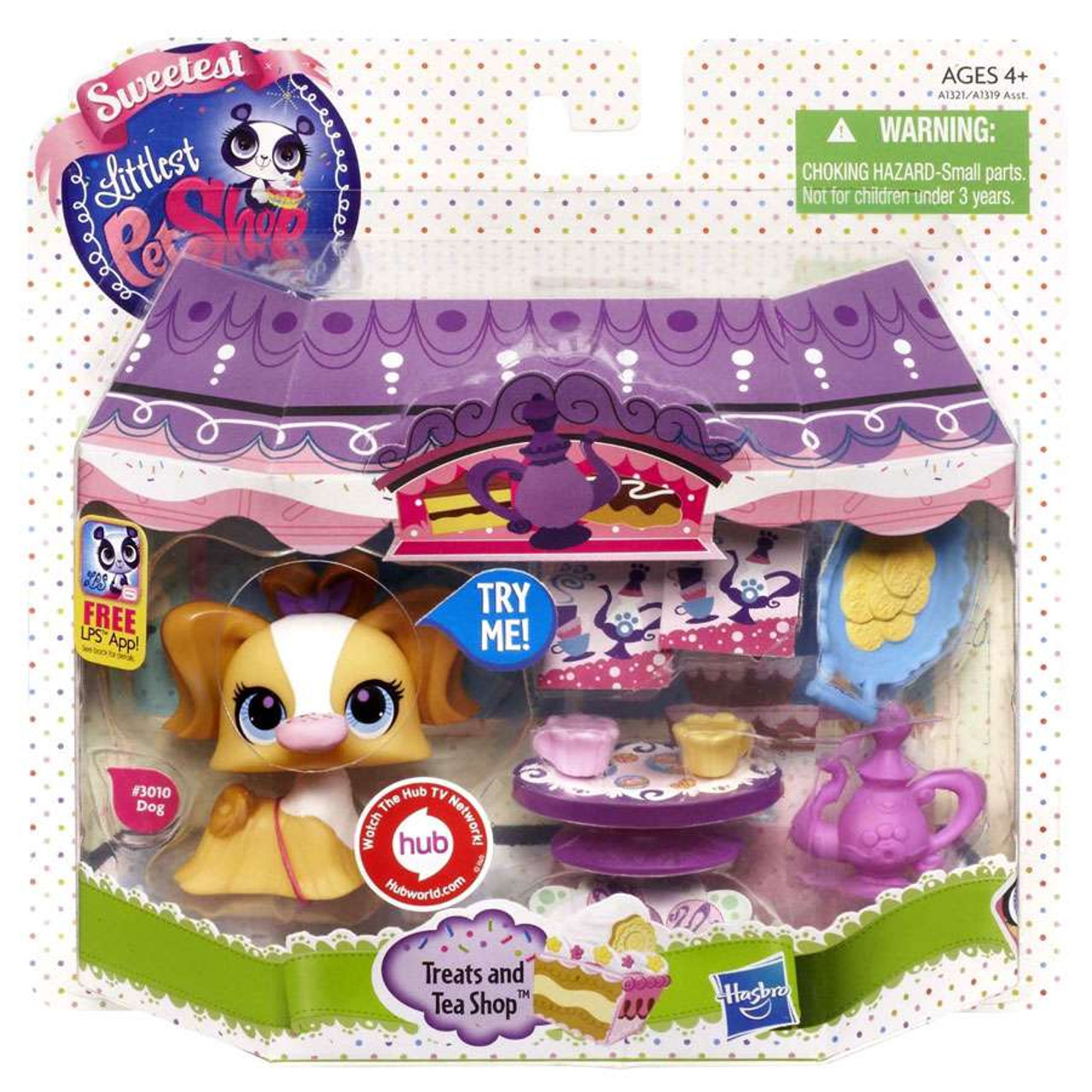 littlest pet shop treats truck playset