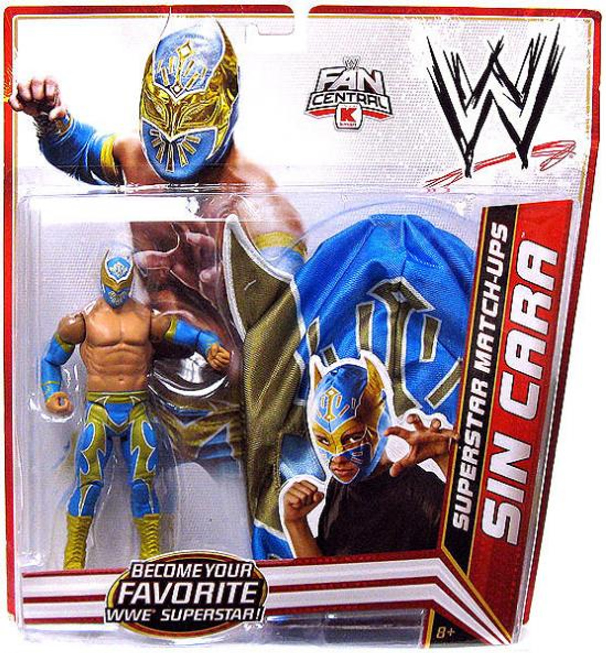 wwe sin cara and kalisto action figure 2pk