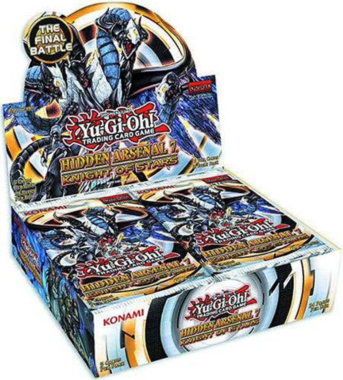 Yugioh Trading Card Game Hidden Arsenal 7 Knight Of Stars Booster Box