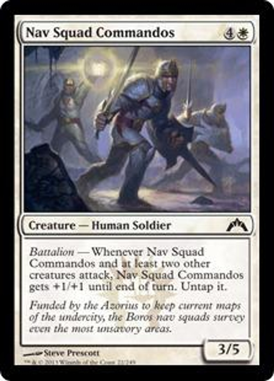 MtG Gatecrash Common Nav Squad Commandos #22
