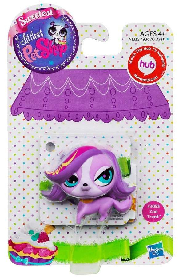 Littlest Pet Shop Sweetest Zoe Trent Figure 3053 Hasbro Toys ToyWiz