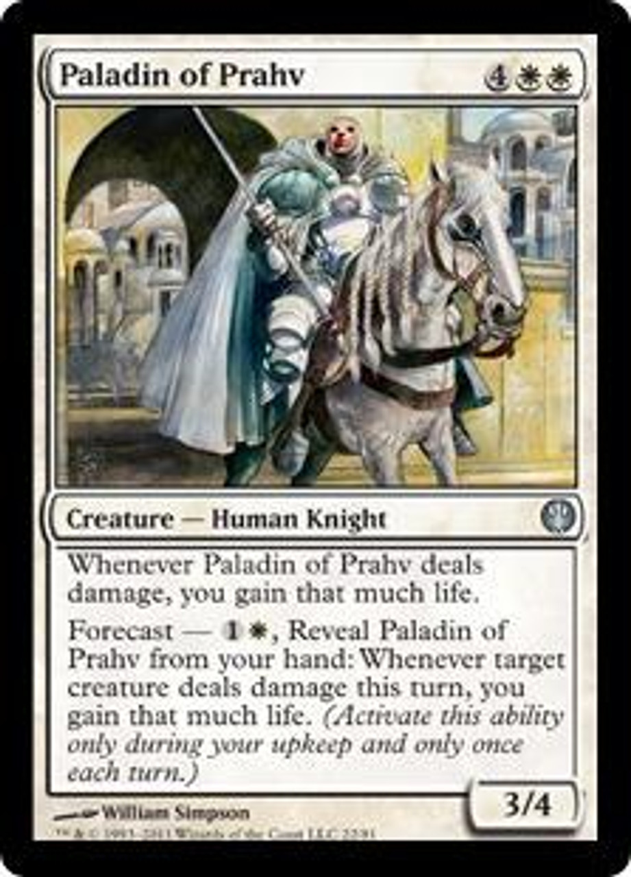 MtG Duel Decks: Knights vs. Dragons Uncommon Paladin of Prahv #22