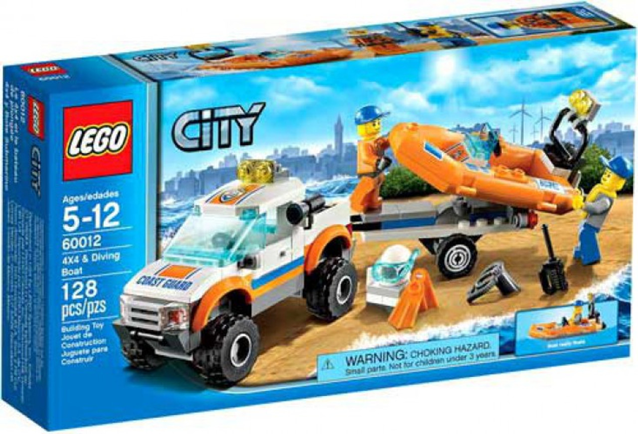 LEGO City 4x4 & Diving Boat Set #60012
