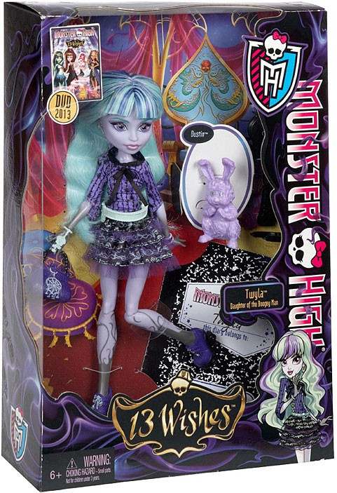 Monster High 13 Wishes Twyla 10.5 Doll Mattel Toys - ToyWiz