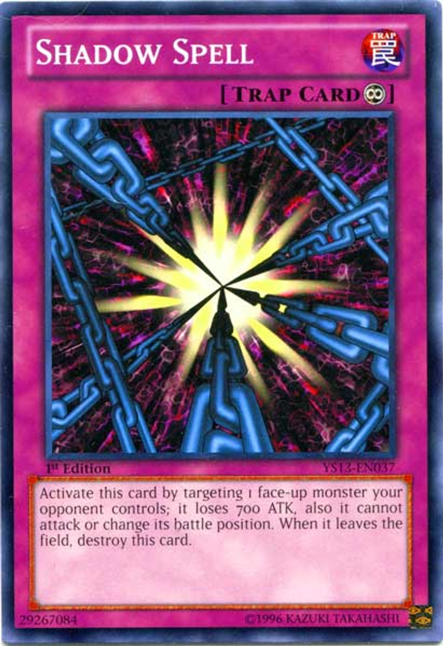 YuGiOh 2013 Super Starter: V for Victory Common Shadow Spell YS13-EN037