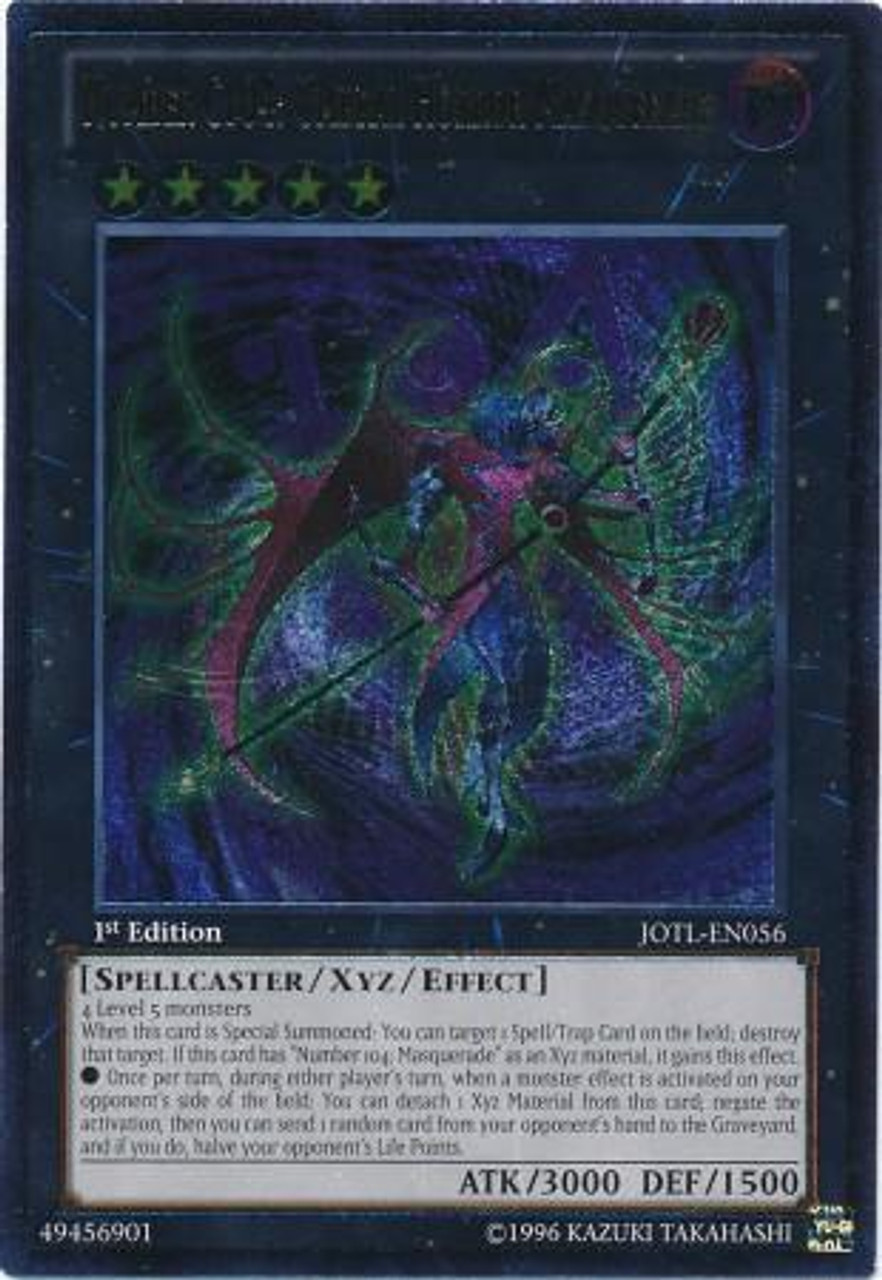 YuGiOh Zexal Judgment of the Light Ultimate Rare Number C104: Umbral Horror Masquerade JOTL-EN056