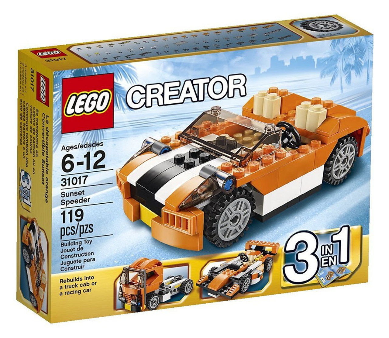 lego creator cars 3 in 1