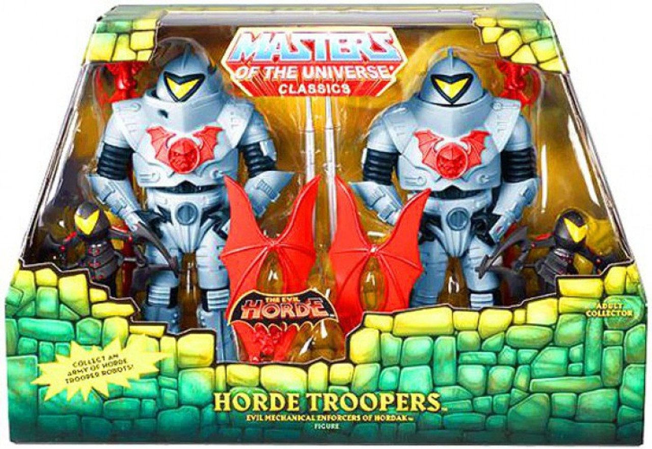 Masters of the Universe Classics Horde Trooper Figure Evil Horde Masters of the Universe He-Man