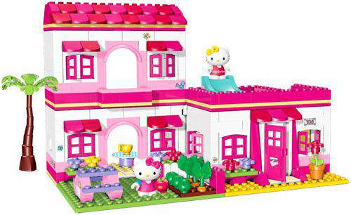Mega Bloks Hello Kitty Vacation Series Beach House Set ...