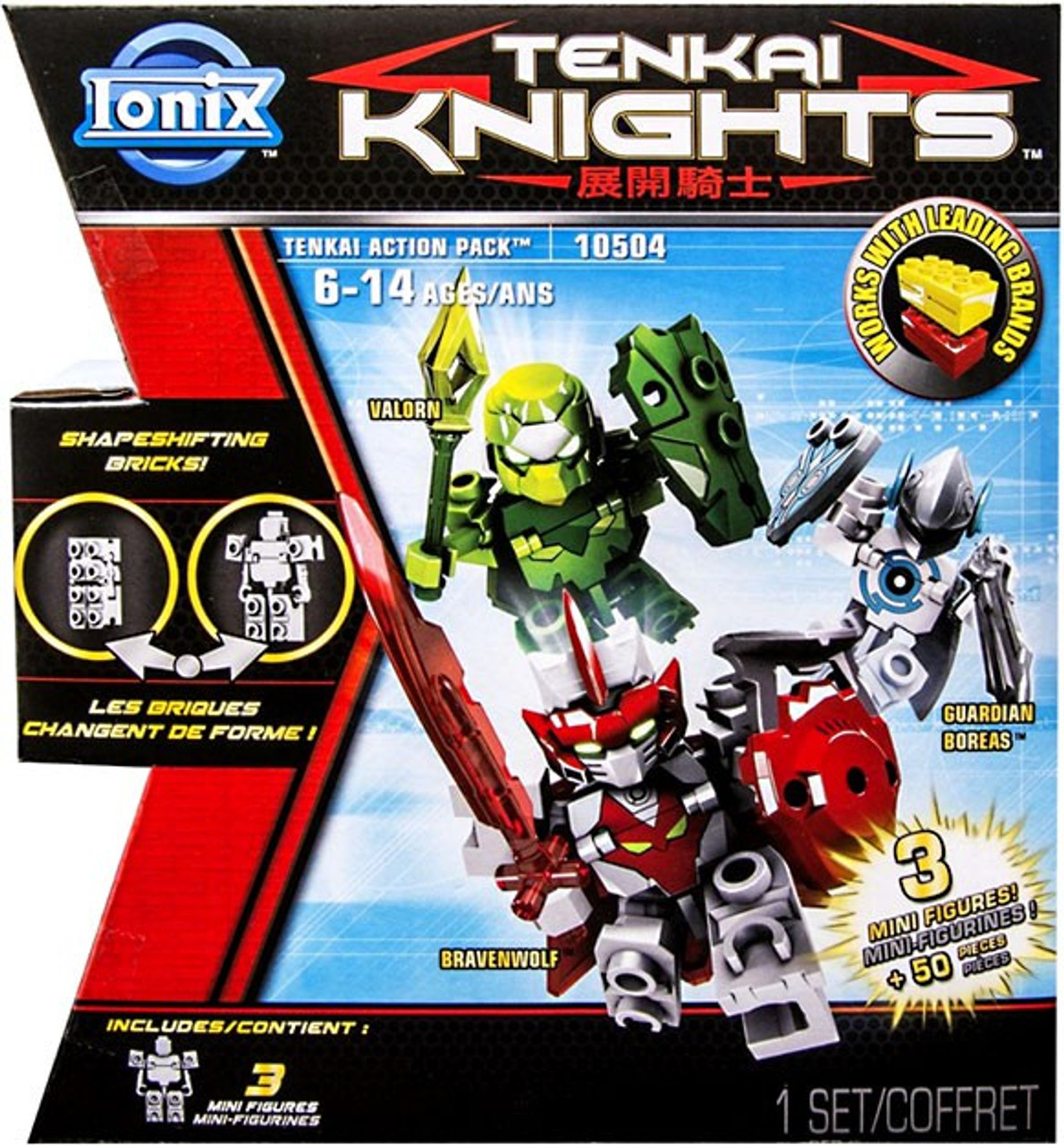 Get Wallpaper Tenkai Knights Valorn Bravenwolf Guardian Boreas Minifigure 3 For iPhone