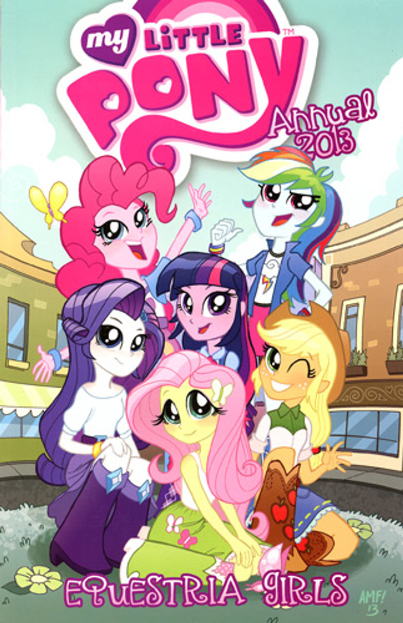 My Little Pony Annual 2013 Equestria Girls Comic Book Idw Publishing Toywiz - roblox my little pony horror games part 22