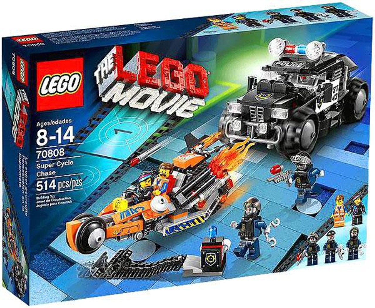 The Lego Movie Super Cycle Chase Set 70808 Toywiz