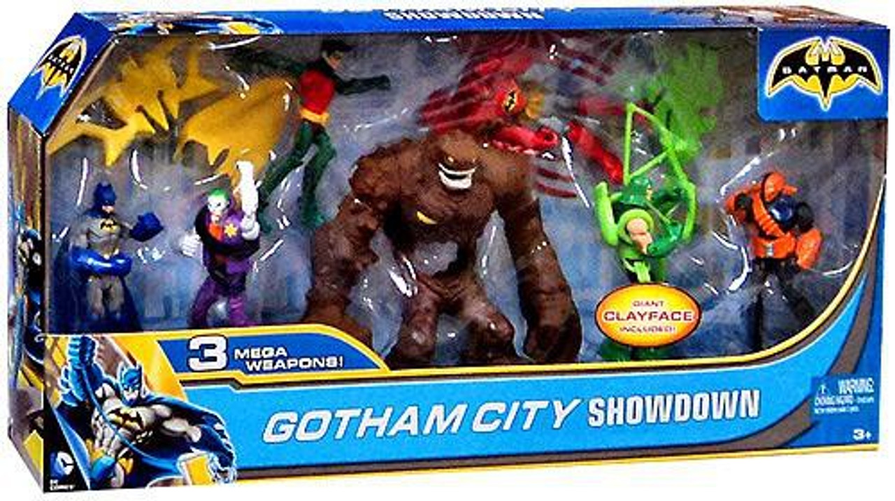 Batman Gotham City Showdown 3 75 Action Figure 7 Pack Mattel Toys Toywiz - mad city new titan hero update roblox mad city super hero review