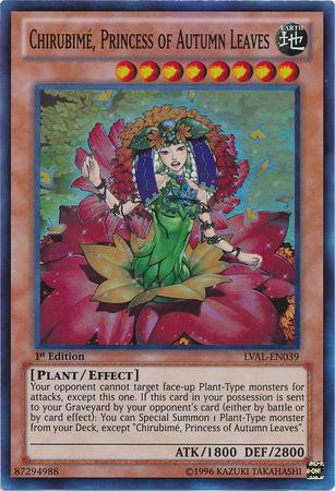 Yu-Gi-Oh! Karte – „Chirubim?, Princess Of Autumn Leaves“ – Super Rare – Unlimited Edition Aus Legacy Of The Valiant