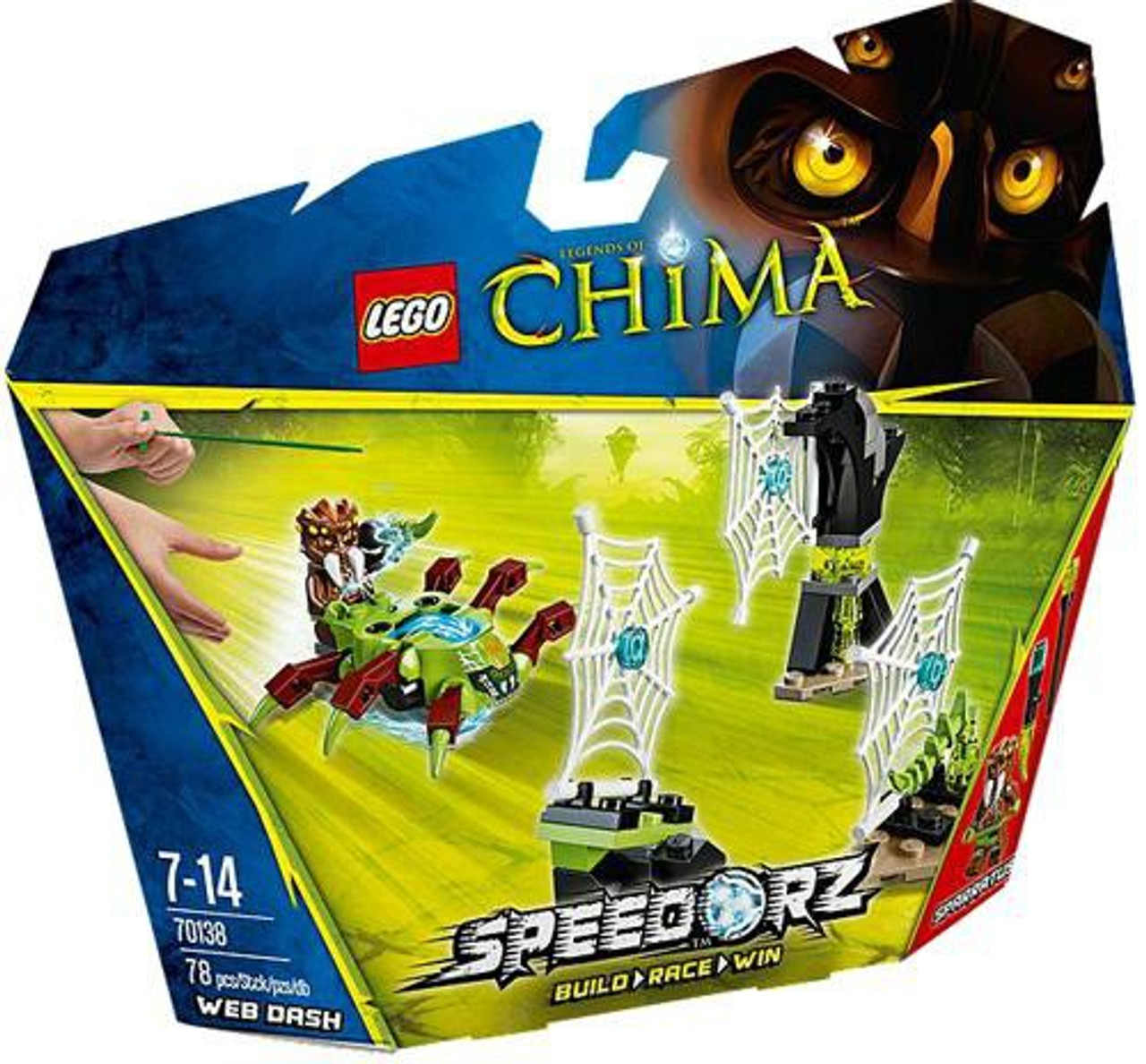 Jouets Et Jeux Lego Legends Of Chima Minifigure Sparratus Nouveau Jeux De Construction