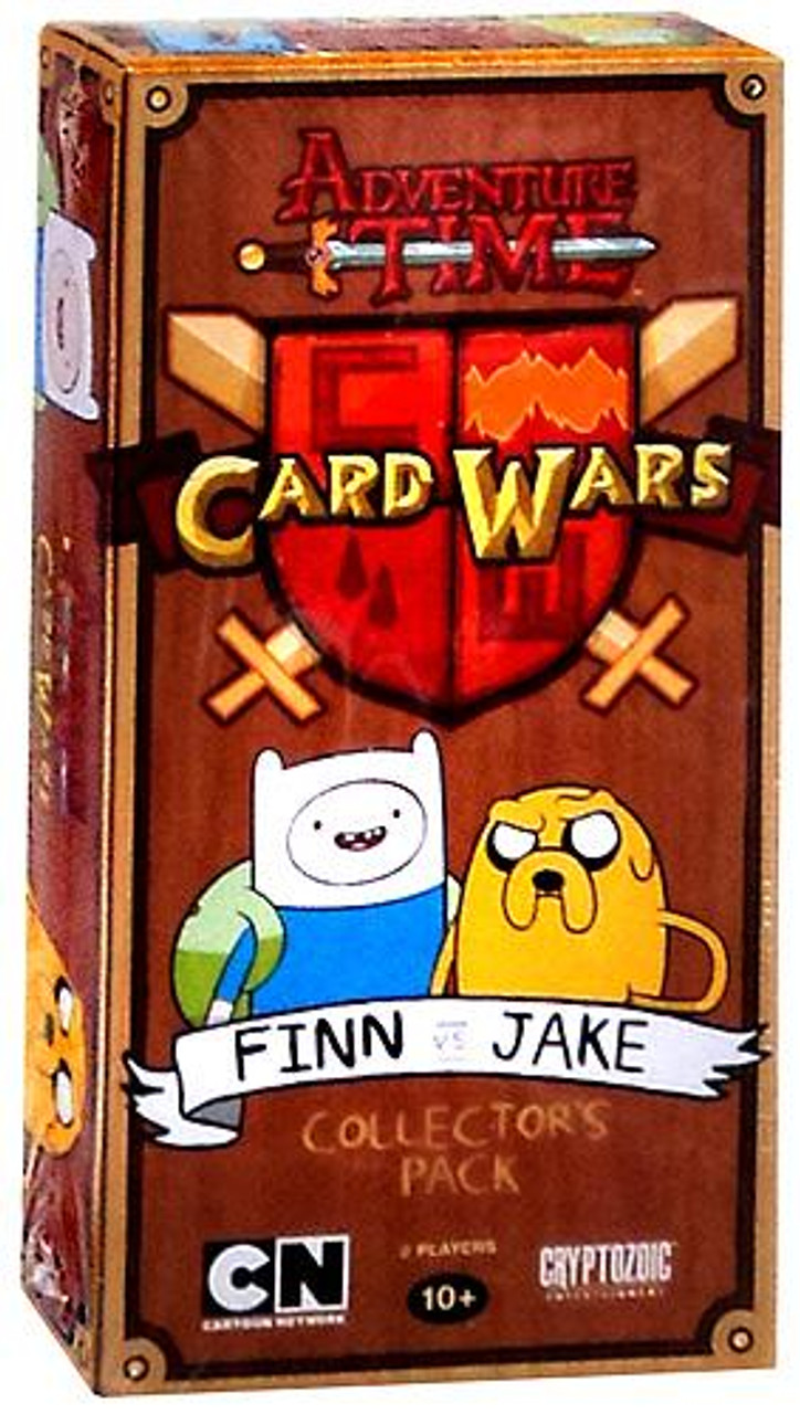 Adventure Time Card Wars Finn Vs Jake Collectors Pack Cryptozoic Entertainment Toywiz - jake s ninja warrior roblox