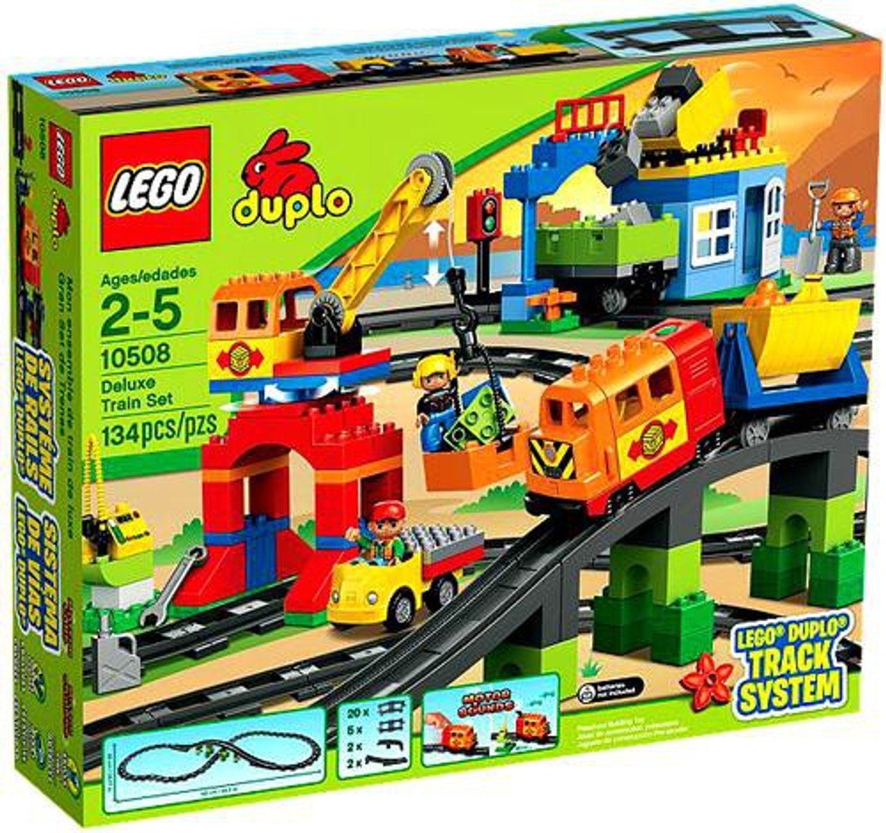 lego duplo train track system