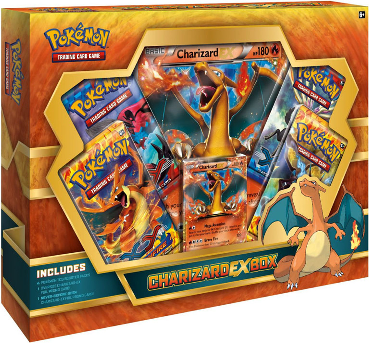 Pokemon Trading Card Game 2014 Charizard EX Box Pokemon USA - ToyWiz