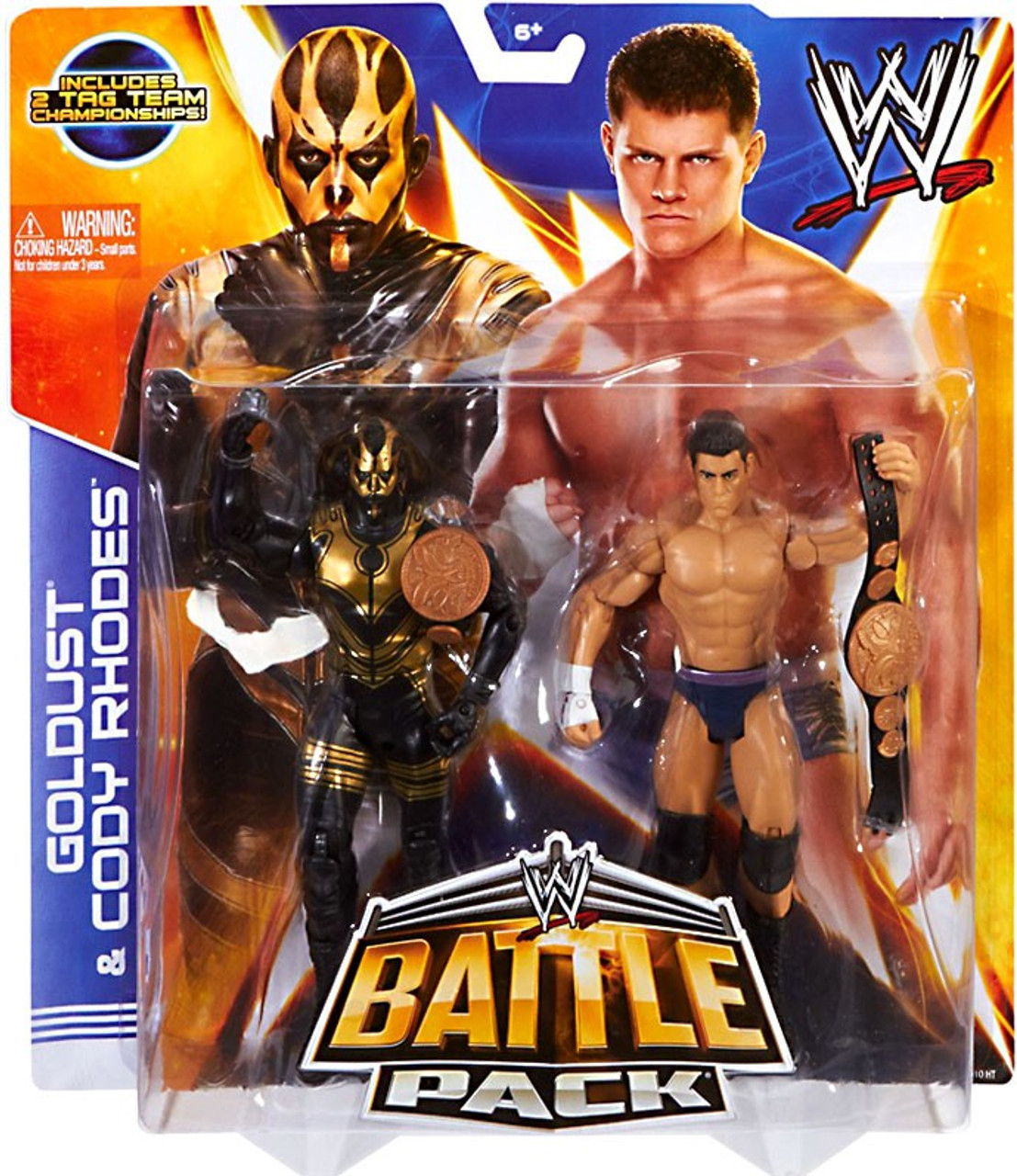 WWE Wrestling Battle Pack Series 29 Goldust Cody Rhodes 6 Action Figure