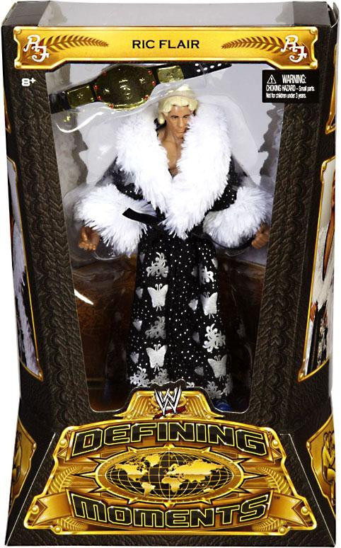 WWE Wrestling Defining Moments Series 1 Ric Flair Action Figure Black