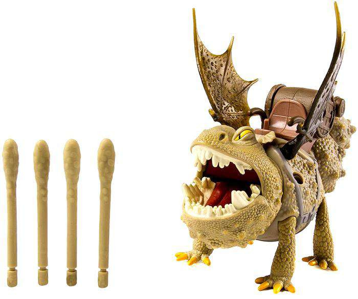 How to Train Your Dragon 2 Power Dragons Meatlug Action Figure Spin