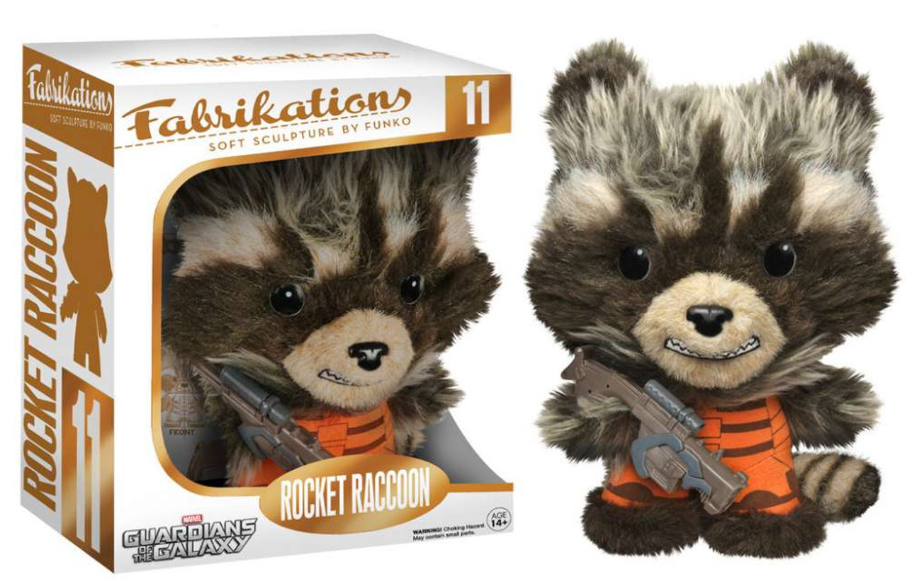 stuffed rocket raccoon