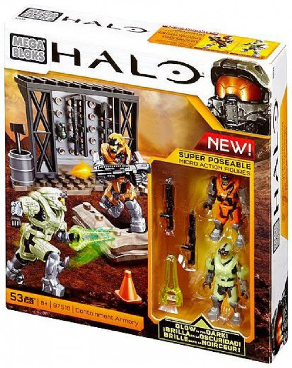 Mega Bloks Halo Containment Armory Exclusive Set 97516 Toywiz - roblox site 76 heavy containment map